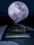 Piano under the Moon