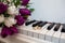 Piano wedding rings