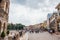 Piazza Bra and Arena di Verona urban view