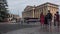 Piazza bra a verona, video with passers-by at the arena of Verona, point of reference for operas and shows visited every day by th