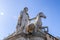 Piazza Campidoglio on Capitoline hill in Rome