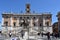 Piazza Campidoglio and Palazzo Senatorio in Rome