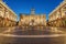 The Piazza del Campidoglio on the Capitoline Hill