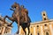 Piazza del Campidoglio, in the Capitoline Hill, in Rome, Italy