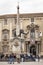 Piazza del Duomo in Catania, Sicily. Italy. Obelisk with elephant.