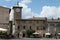 Piazza del Duomo and the clock tower Orvieto, Terni - Italy