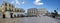 Piazza del Ferrarese - the main square with gate to the old city Bari. Apulia or Puglia. Italy