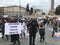 Piazza del Popolo manifestation againt lockdown