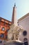 Piazza della Minerva, elephant statue by Bernini, Rome. Italy