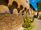 Piazza della Rocca, Castle of Julius II, Ostia Antica, Rome, Italy