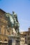 Piazza della Signoria, a monument to Cosimo de Medici in Florence, Italy.