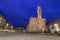 Piazza della Signoria at night, Florence, Italy