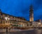 Piazza delle Erbe and Palazzo Maffei, Verona, Italy