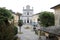 Piazza di Tempio in Varallo, Italy