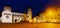 Piazza Duomo at twilight, Trento, Italy