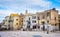 Piazza Ferrarese In The Center of Bari, Apulia, Italy