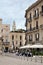 Piazza Ferrarese in the center of Bari, Italy