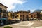 The Piazza Garibaldi in Menaggio On Lake Como Italy