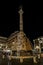 Piazza Mignanelli at night, Colonna Dell`immacolata