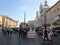 Piazza Navona Ancient sculpture of the four rivers Rome Italy stadium of Domitian Europa