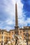 Piazza Navona Bernini Fountain Obelisk Rome Italy