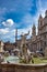 Piazza Navona fountain in Rome Italy