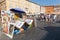 Piazza Navona, street view with paintings for sale