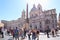 Piazza Navona with Tourists, Rome, Italy