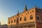 Piazza San Marco with Campanile, Basilika San Marco and Doge Palace. Venice, Italy