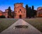 Piazza Santo Stefano in the Evening, Bologna, Emilia-Romanga, It