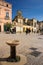 Piazza Vittorio Veneto. Matera. Basilicata. Apulia or Puglia. Italy