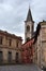 Piazza XX Settembre and bell tower of Santissima Annunziato