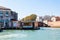 Piazzale Roma vaporetto water bus stops in Venice