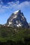 The Pic du Midi d`Ossau in the French Pyrenees.