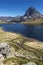 The Pic du Midi dâ€™Ossau, hiking around the Lac dâ€™Ayous, iconic symbol of the French side of the Pyrenees, France