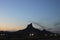 Picacho Peak silhouette 5414