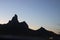 Picacho Peak silhouette 5431
