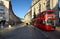 Piccadily Circus at early morning in London, UK.