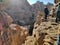 Piccola Petra - Sentiero di accesso al punto di ristoro panoramico