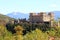 Piccolomini Castle in Celano, Italy