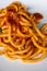 Pici all Aglione Traditional Garlic and Tomato Pasta from Siena