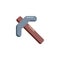 Pick axe flat icon