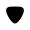 Pick guitar icon flat vector template design trendy