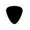 Pick guitar icon flat vector template design trendy