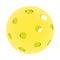 Pickel ball vector yellow illustration for logo
