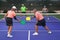 Pickleball Action - Mixed Doubles 2