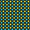 Pickleball ball . Pattern with yellow and blue pickleball balls on the gray background