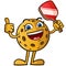 Pickleball cartoon character holding a paddle and giving a thumbs up