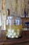 Pickled Eggs in a Glass Jar