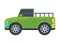 Pickup truck isolated icon